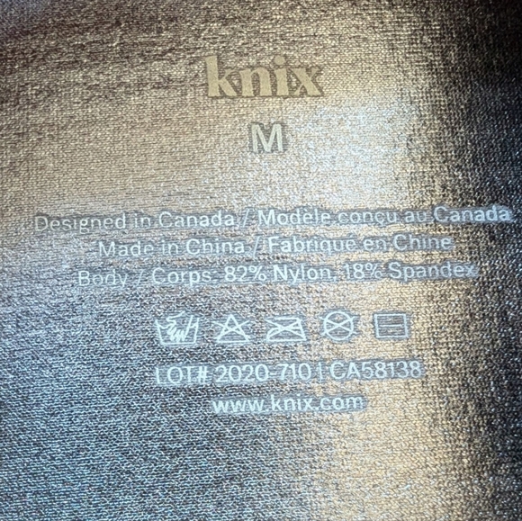 Knix x The Birds Papaya Legging Glam Dance Floor NYE Shine Women M Titanium New - Picture 9 of 12
